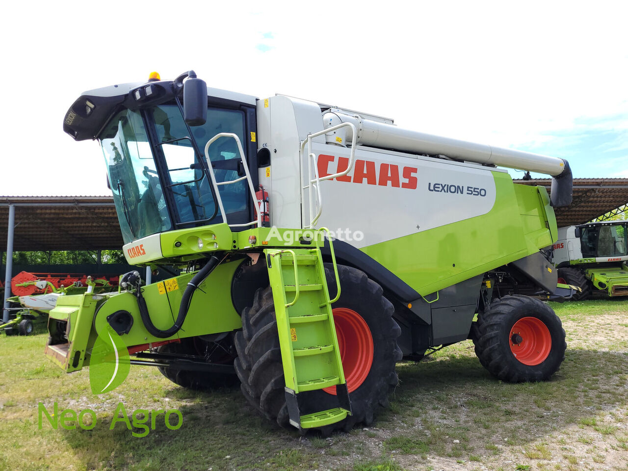 CLAAS Lexion 550 (vzhe v Ukrayini) grain harvester